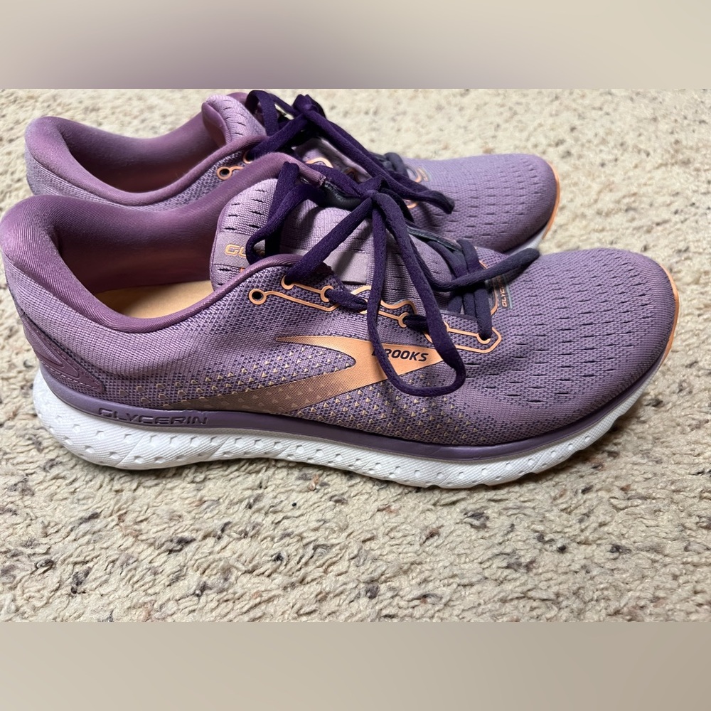 Brooks Women's Lavender and Peach Running Shoes